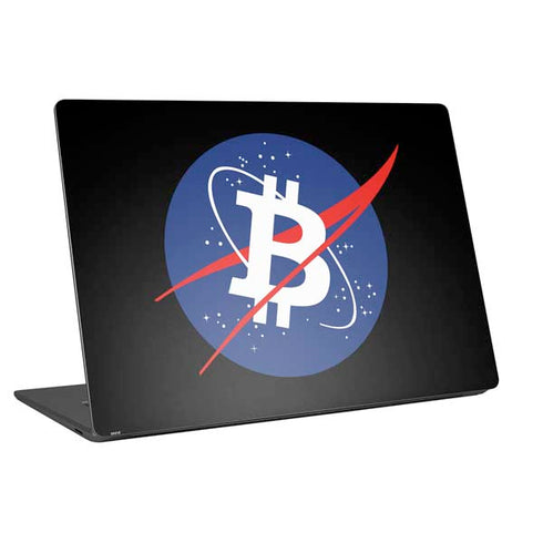 Bitcoin Logo Universal Laptop 16.6in (13.4 x 9.7in) Skin
